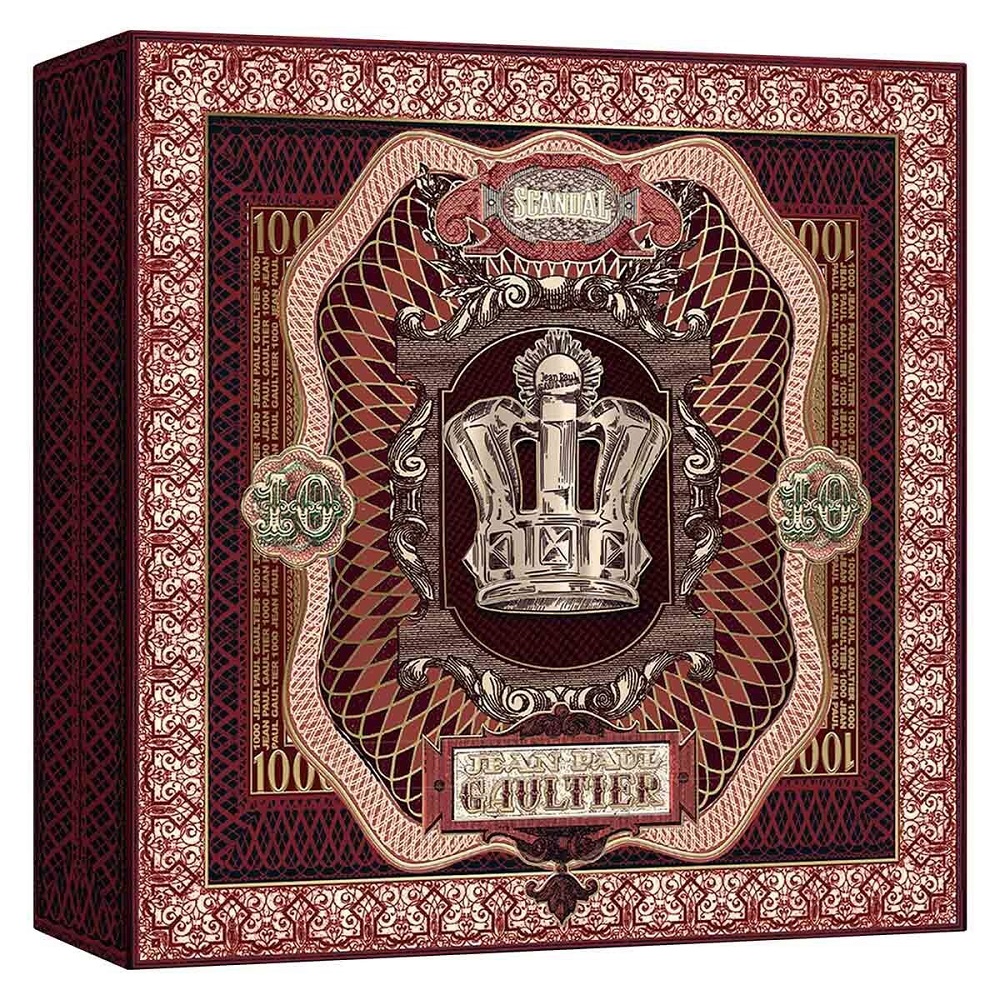 Jean Paul Gaultier Scandal Pour Homme zestaw: woda toaletowa męska, 100 ml  + woda toaletowa męska, 10 ml + żel pod prysznic, 75 ml