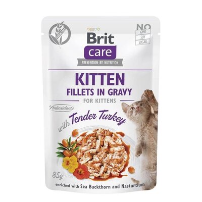 Karma dla kota BRIT Care Indyk w sosie 85 g