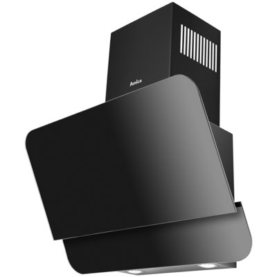 Okap AMICA OKC656S Czarne szkło