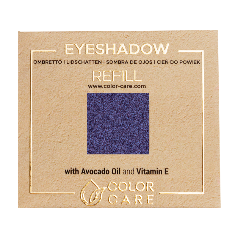 Color Care Pearl - Violet Blue perłowy cień do powiek wegański - 072 Very Peri, 2 g