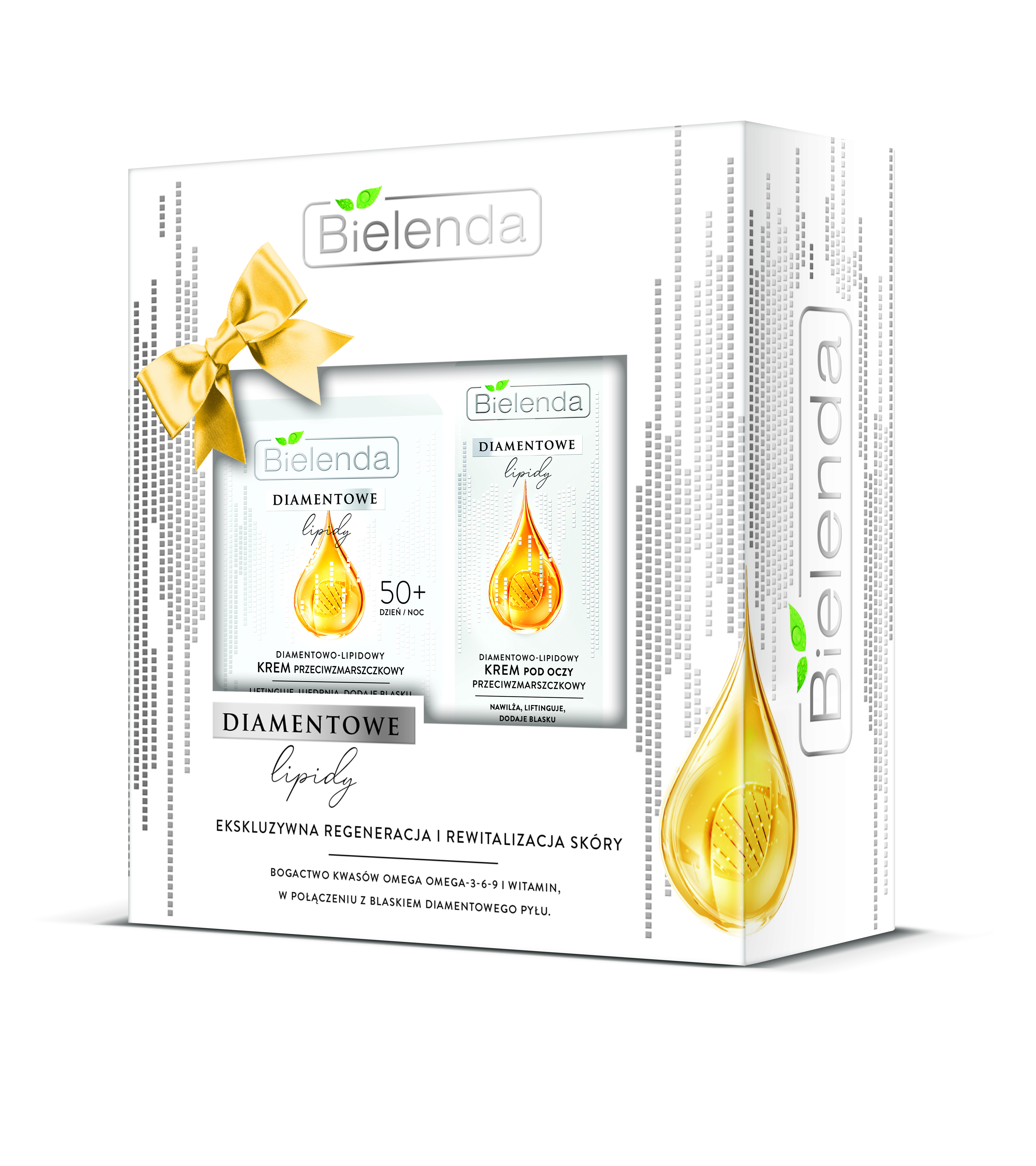 Bielenda Diamentowe Lipidy zestaw prezentowy dla kobiet 50+, 1 szt.