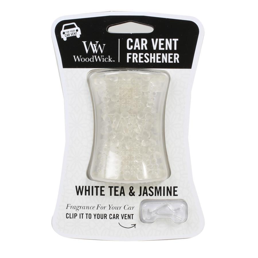 WoodWick - Odświeżacz do samochodu White Tea & Jasmine