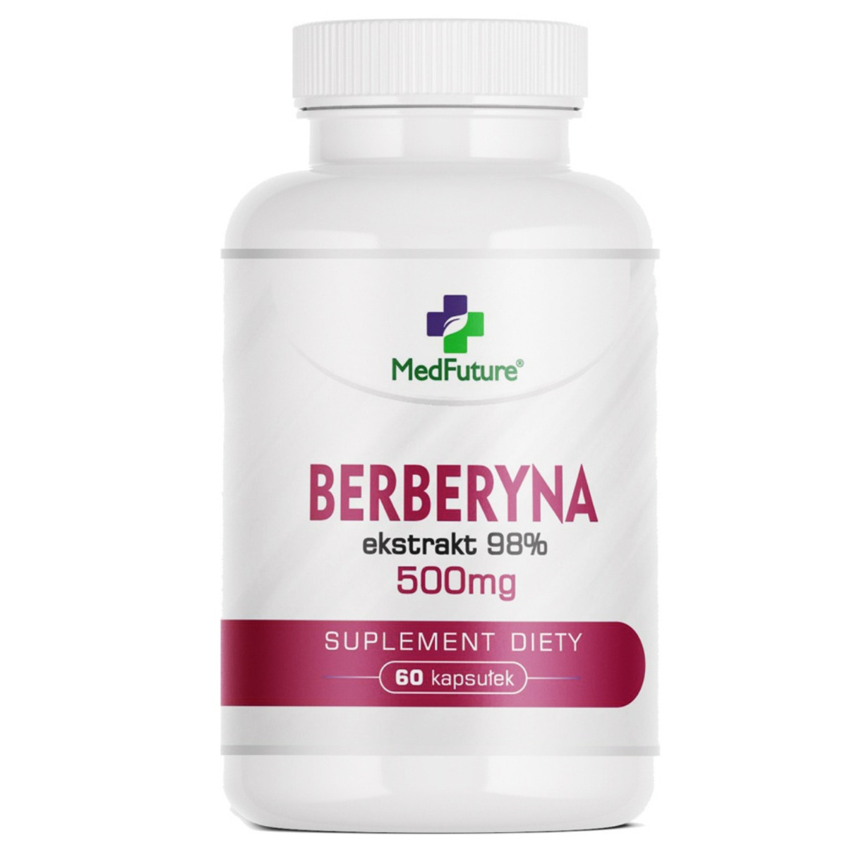MedFuture Berberyna ekstrakt 500 mg suplement diety, 60 kaps./1 opak.