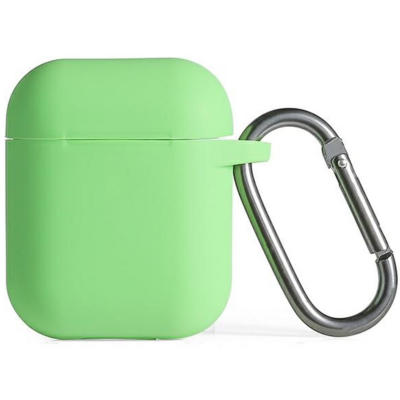 Etui na słuchawki BELINE Silicone do Apple AirPods 1/2 Zielony