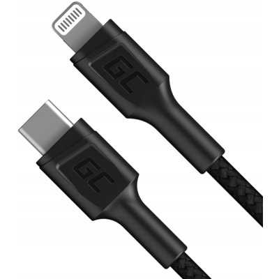 Kabel USB-C - Lightning GREENCELL GC Power Stream 1 m