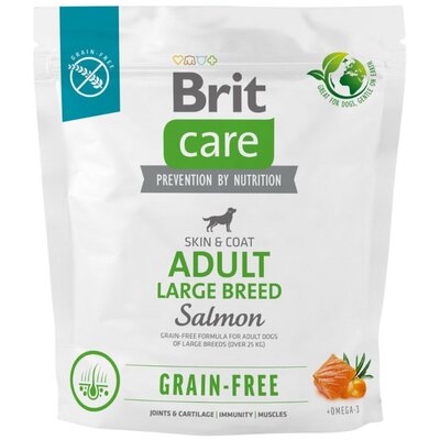 Karma dla psa BRIT CARE Adult Large Breed Łosoś 1 kg