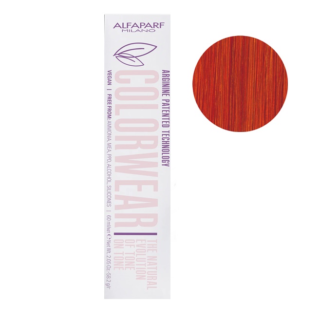 Alfaparf Color Wear farba do włosów bez amoniaku 7.34, 60 ml