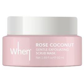 When Róża Kokos peeling do twarzy róża kokos, 50 ml
