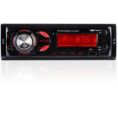 Radio samochodowe VORDON HT-179Z BLUETOOTH USB SD RDS 1DIN Bluetooth
