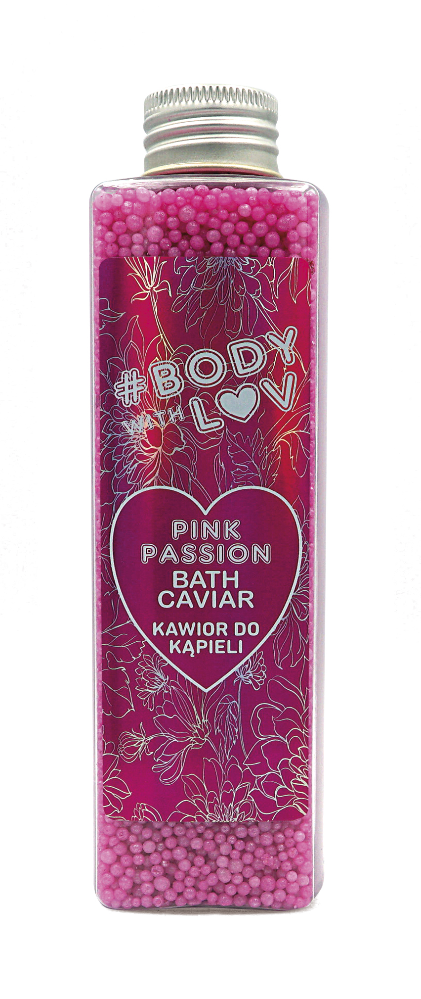 Body With Luv Pink Passion kawior do kąpieli, 150 g