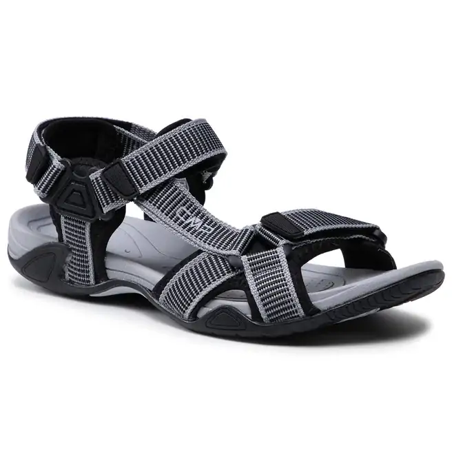 Sandały trekkingowe męskie CMP Hamal Hiking Sandal - cemento - nero