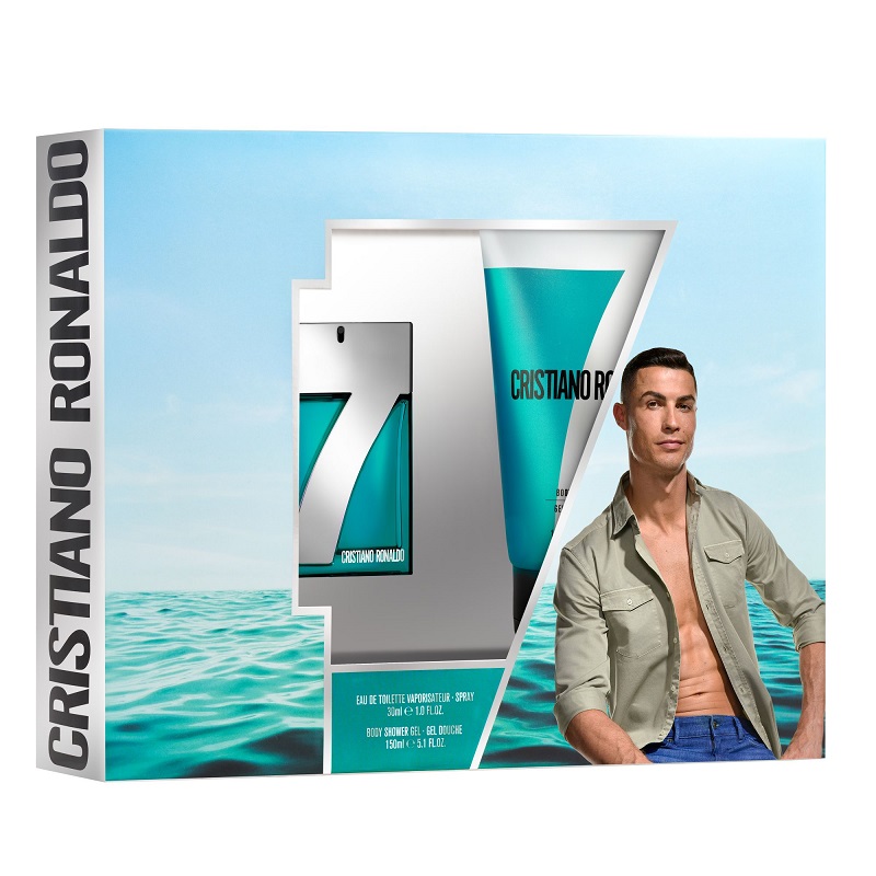Cristiano Ronaldo CR7 Origins zestaw: woda toaletowa męska, 30 ml + żel pod prysznic, 150 ml