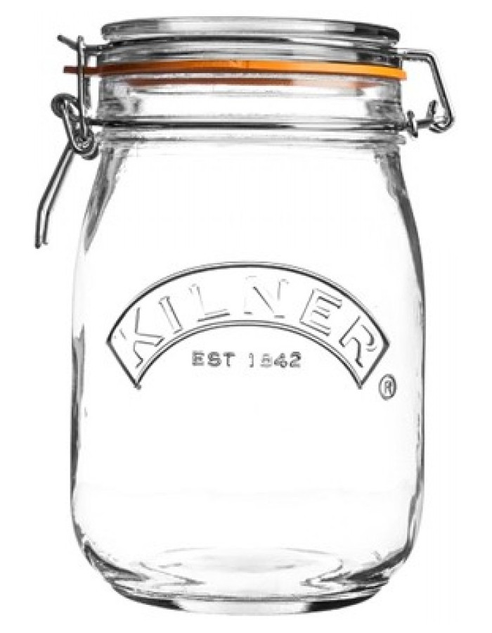 Kilner - Słoik 1L Round Clip Top Jar
