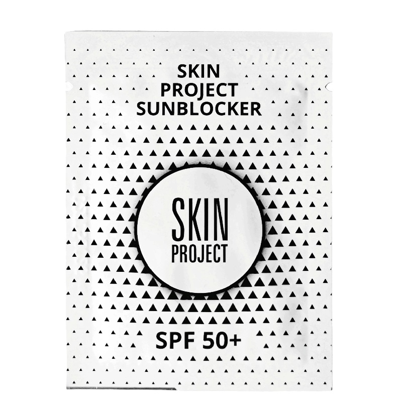 Skin Project SunBlocker  lekki krem przeciwsłoneczny SPF50+ do tatuażu, 10x3 ml/1 opak.