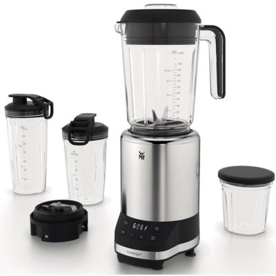 Blender kielichowy WMF Kult Pro + 2 bidony i pojemnik w komplecie