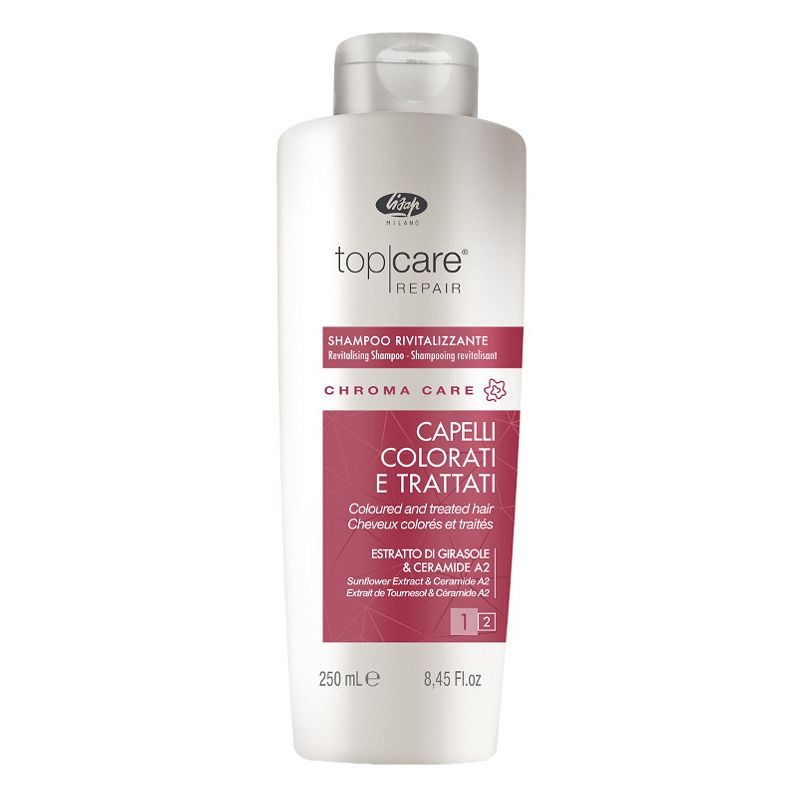 Lisap Top Care Chroma Care szampon rewitalizujący do włosów farbowanych 250 ml