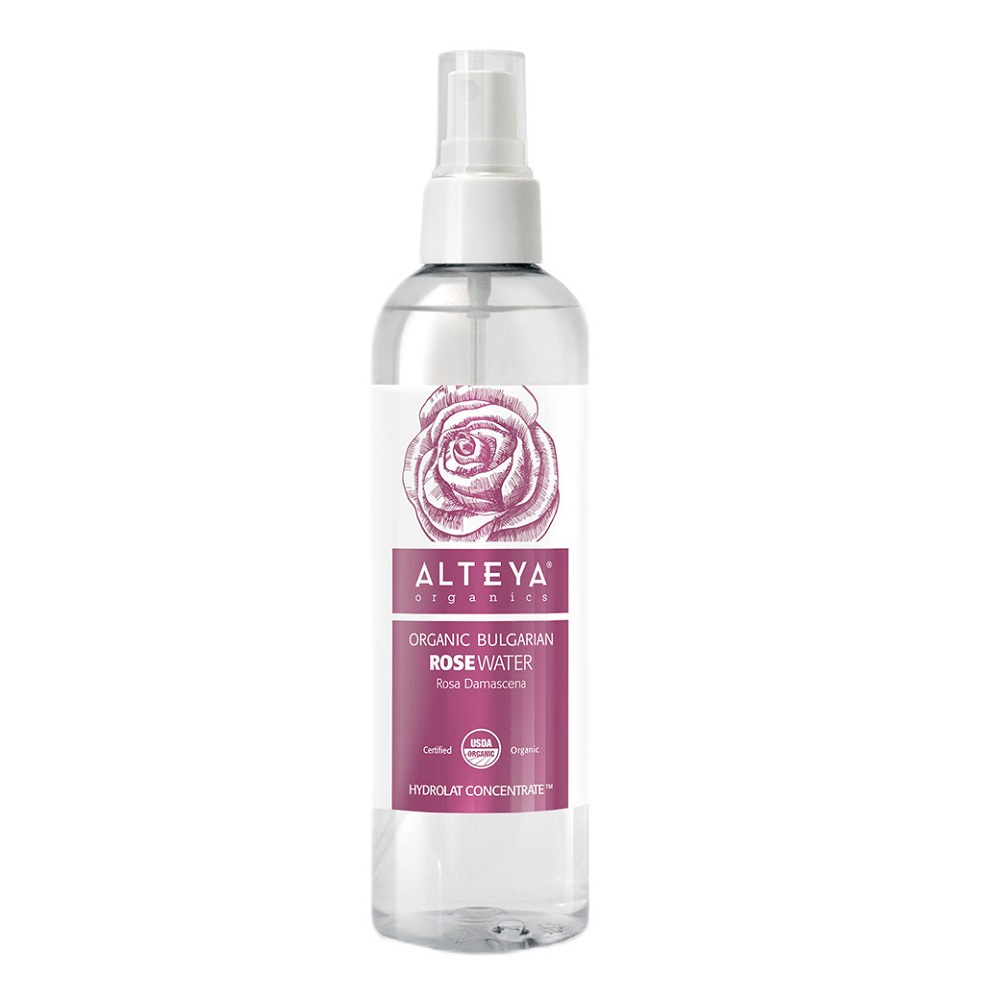 Alteya Organic Bulgarian Rose organiczna woda różana, 250 ml