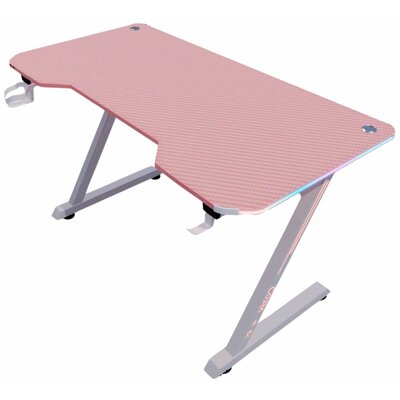 Biurko gamingowe COBRA CRF4575RGB Różowy