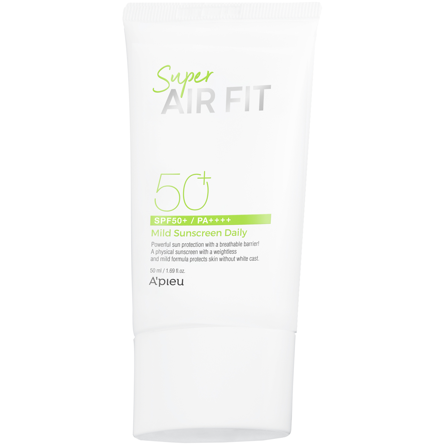 A'Pieu Air Fit krem przeciwsłoneczny do twarzy z SPF50+ PA++++, 50 ml