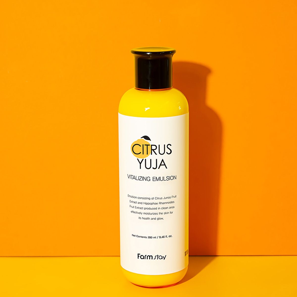 Farmstay Citrus Yuja rewitalizująca emulsja do twarzy, 280 ml