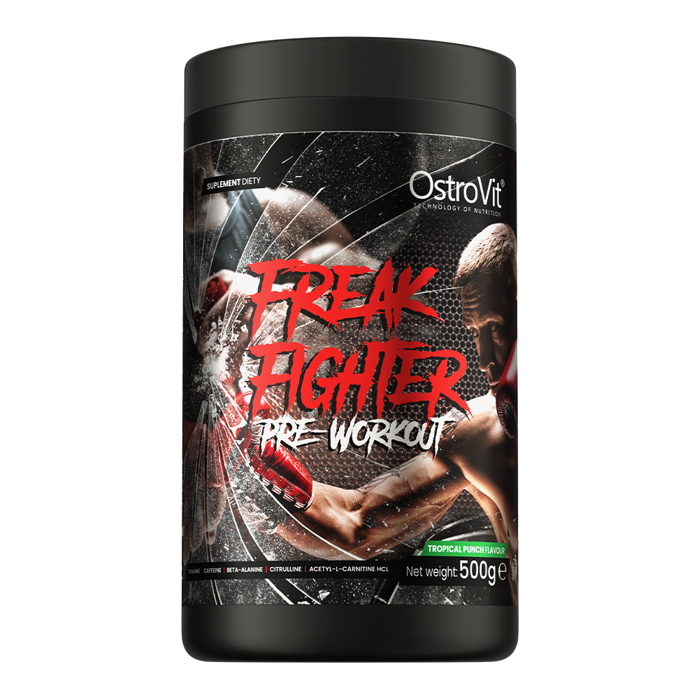 OstroVit Freak Fighter 500 g o smaku tropikalnego ponczu