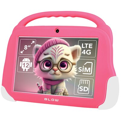 Tablet BLOW KidsTab 8 8" 4/64GB LTE Wi-Fi Różowy