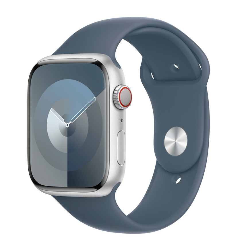 Apple 45mm Storm Blue Sport Band - S/M