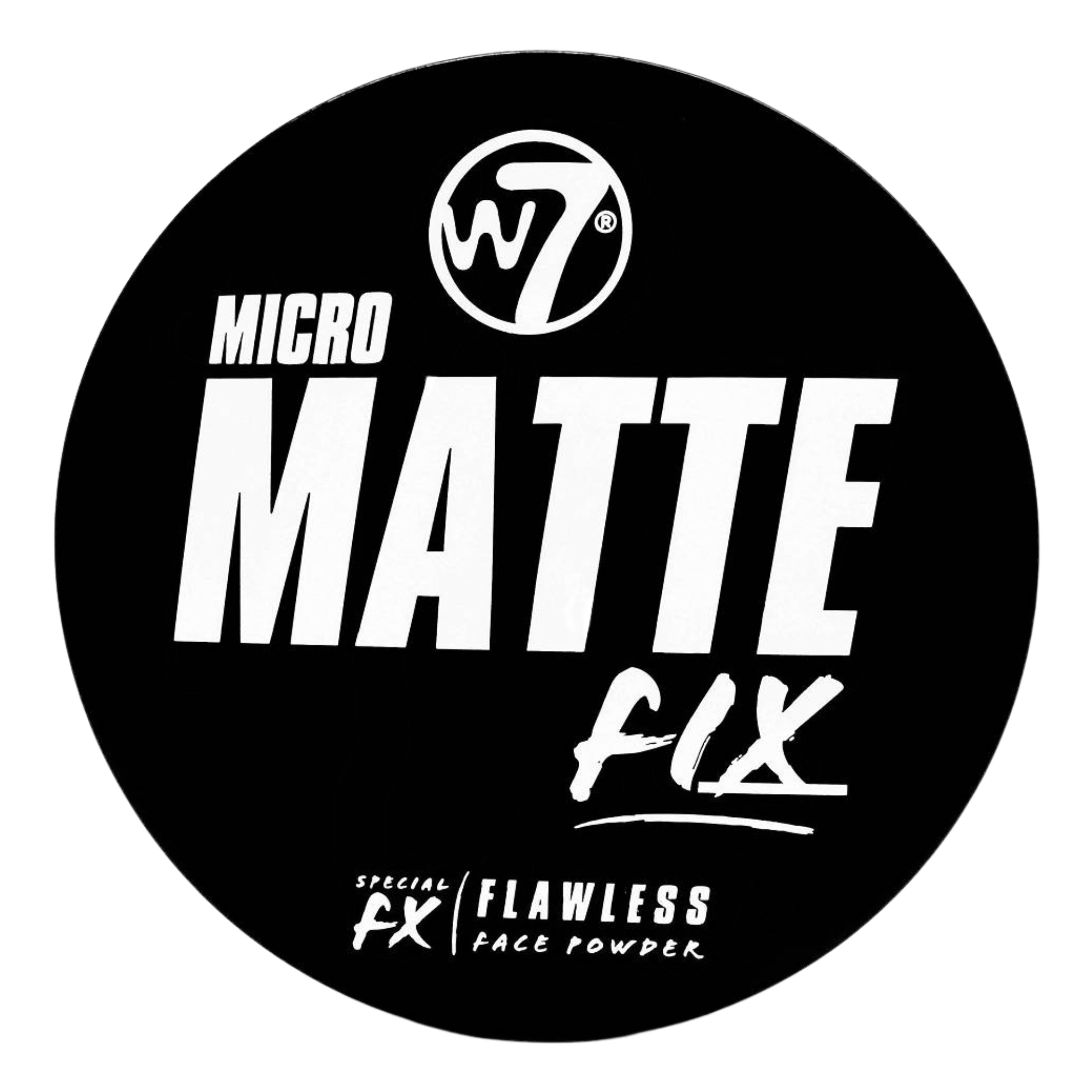 W7 Micro Matte Fix puder prasowany do twarzy Translucent, 6 g