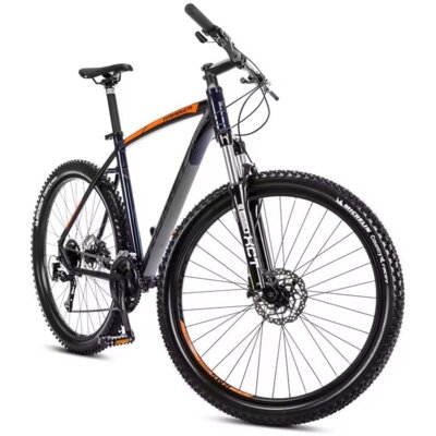 Rower górski MTB ROMET Rambler R7.3 U18 27.5 cala męski Granatowo-pomarańczowy