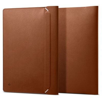 Etui na laptopa SPIGEN Valentinus Sleeve 13-14 Cali Brązowy