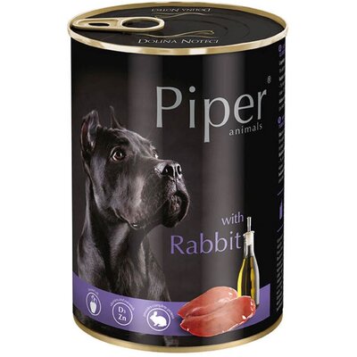 Karma dla psa PIPER Animals z królikiem 400 g