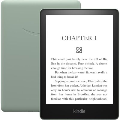 Czytnik e-booków KINDLE Paperwhite 5 6.8", Podświetlany ekran, Wi-Fi Zielony (Reklamy)