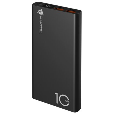 Powerbank NAVITEL PWR10 AL 10000mAh 22.5W Czarny