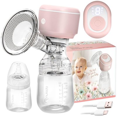 Laktator NUKIDO Trójfazowy NK-962 Różowo-biały