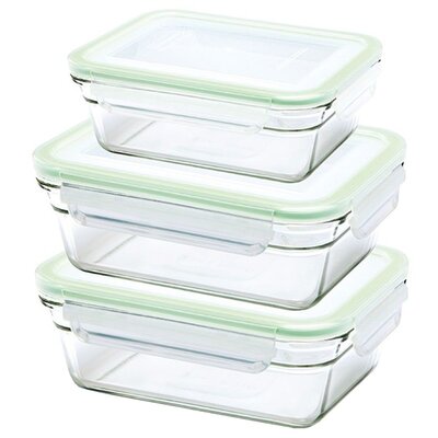 Zestaw pojemników na żywność GLASSLOCK GL-1420 3 szt.