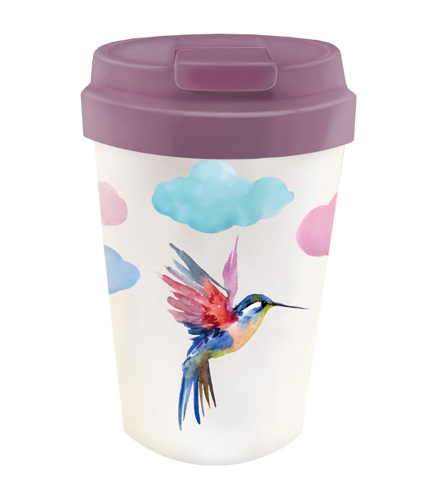 ChicMic - Kubek z tworzywa PLA 350 ml Watercolor Bird