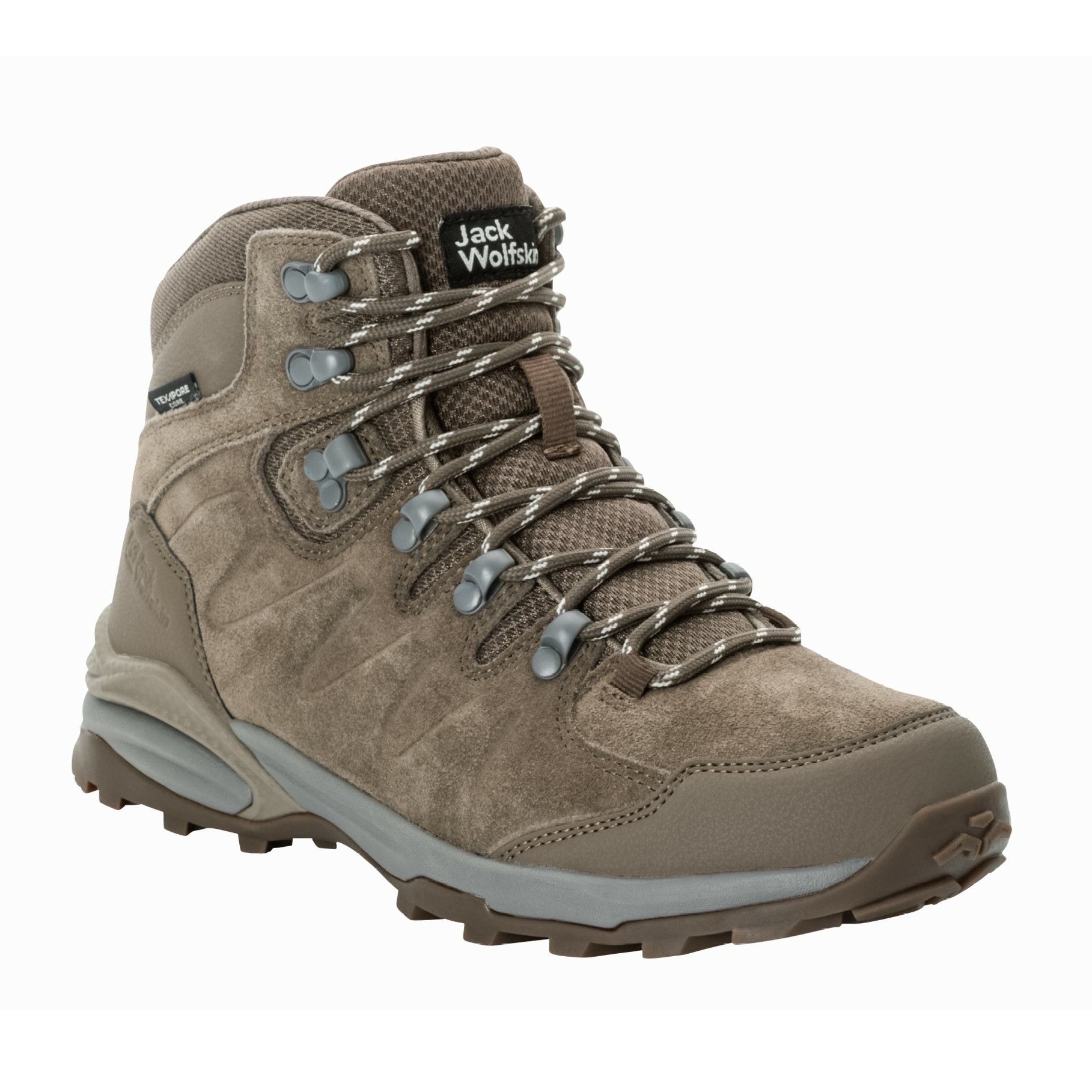 Buty damskie na wędrówki Jack Wolfskin REFUGIO TEXAPORE MID W chestnut - 40
