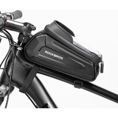 Torba rowerowa na ramę ROCKBROS Hardpouch Bike Mount ”M” Czarny
