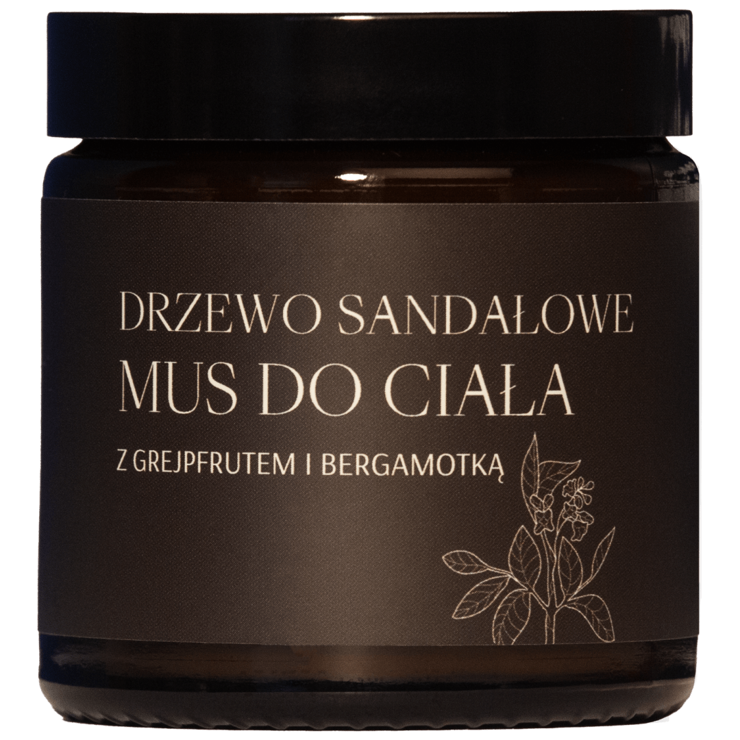 Mglife mus do ciała drzewo sandałowe, 120 ml