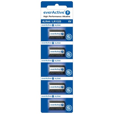 Baterie 4LR44 EVERACTIVE (5 szt.)
