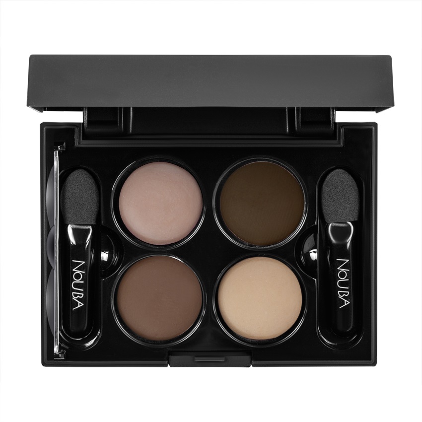 Nouba Quattro Eyeshadow Palette  paleta 4 cieni do powiek 643, 2,4 g