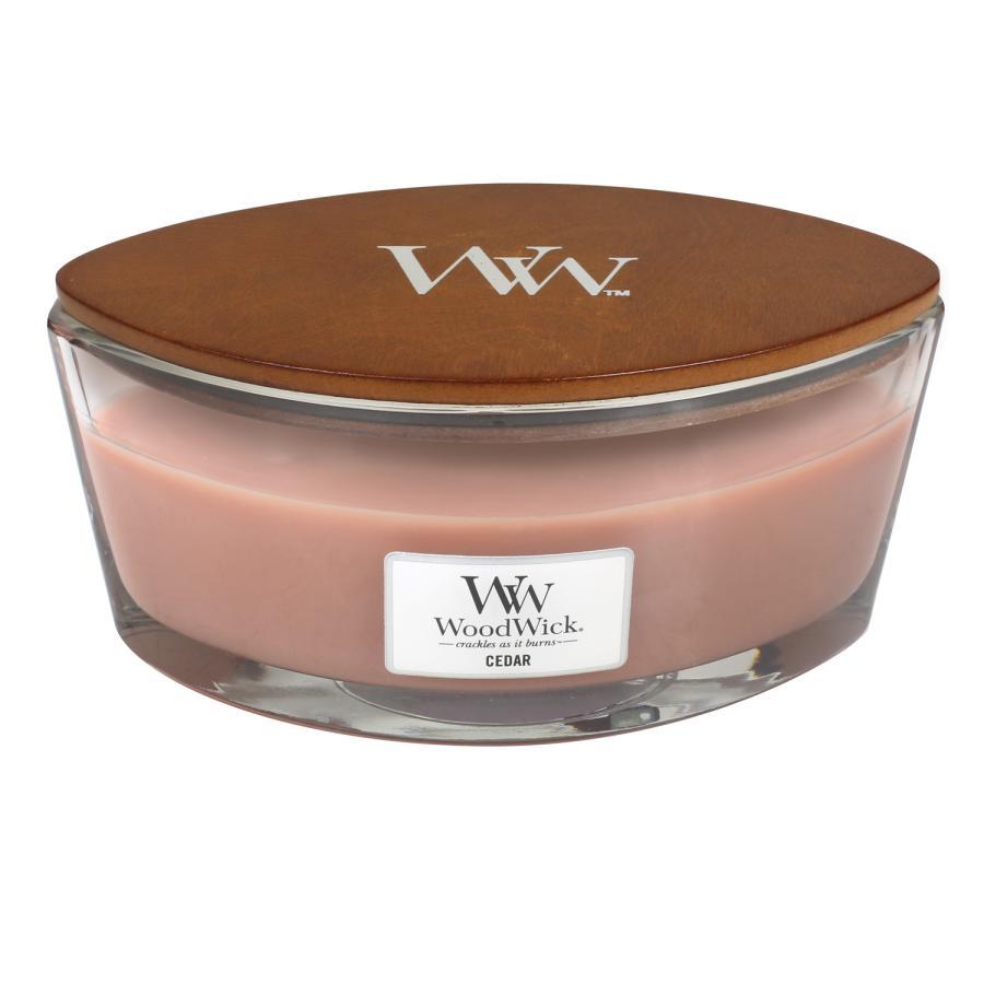 WoodWick - Świeca HearthWick Flame Cedar 60h