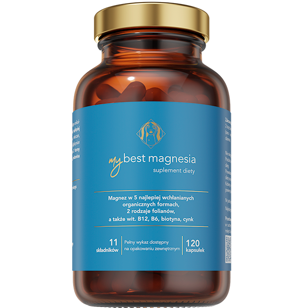 MyBestPharm MyBestMagnesia suplement diety, 120 kaps./1 opak.
