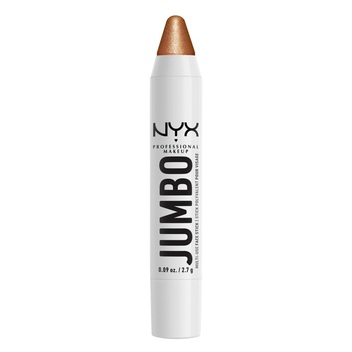 NYX Professional Makeup Jumbo Highlighter Stick rozświetlacz w kredce do twarzy apple pie, 2,7 g