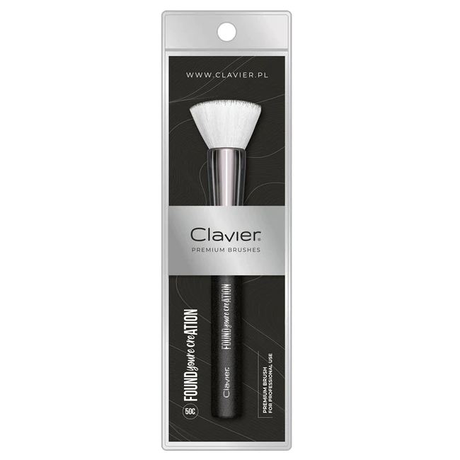 Clavier pędzel do podkładu Found(your cre)ation 50C, 1 szt.