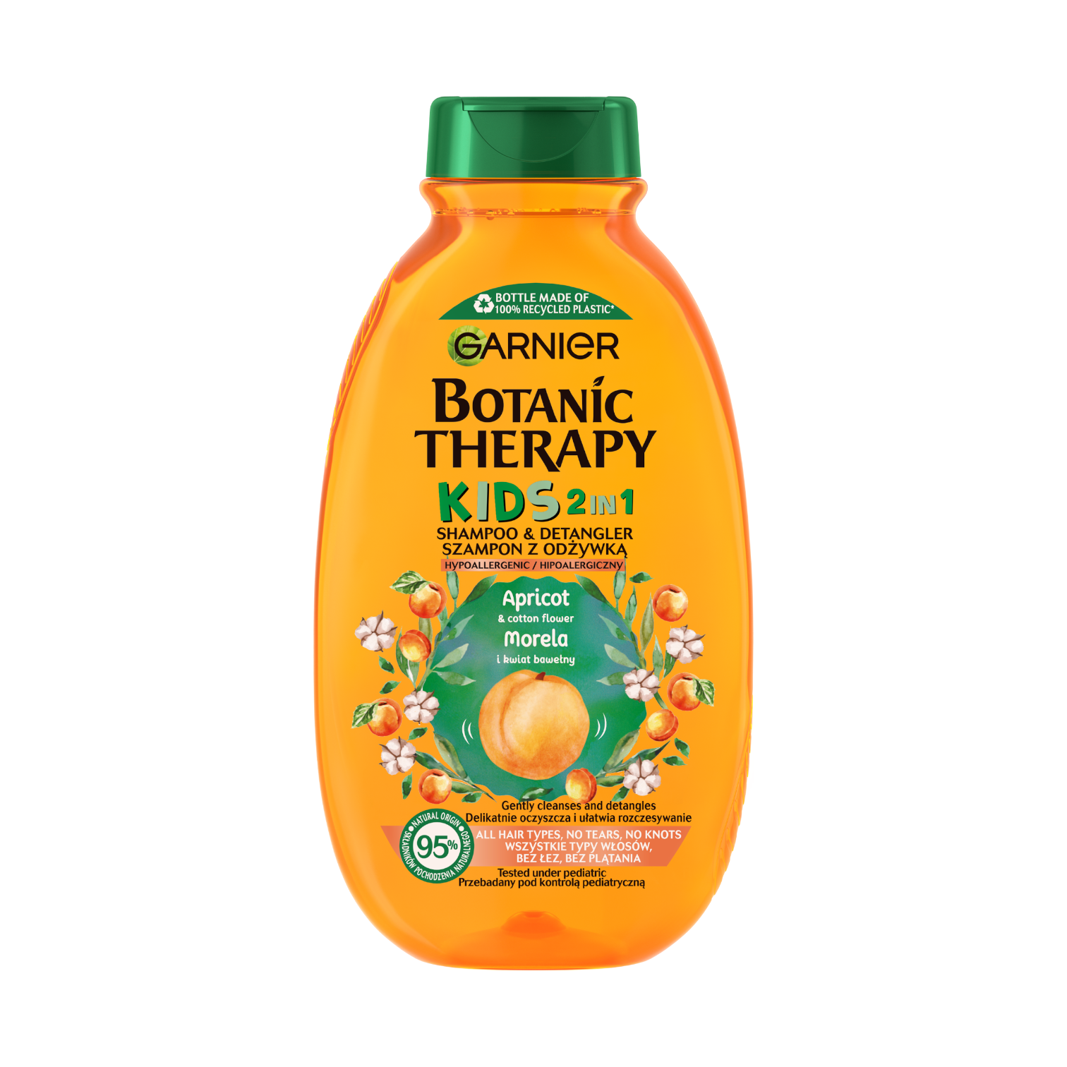 Garnier Botanic Therapy Kids szampon z odżywką do włosów dla dzieci, 250 ml