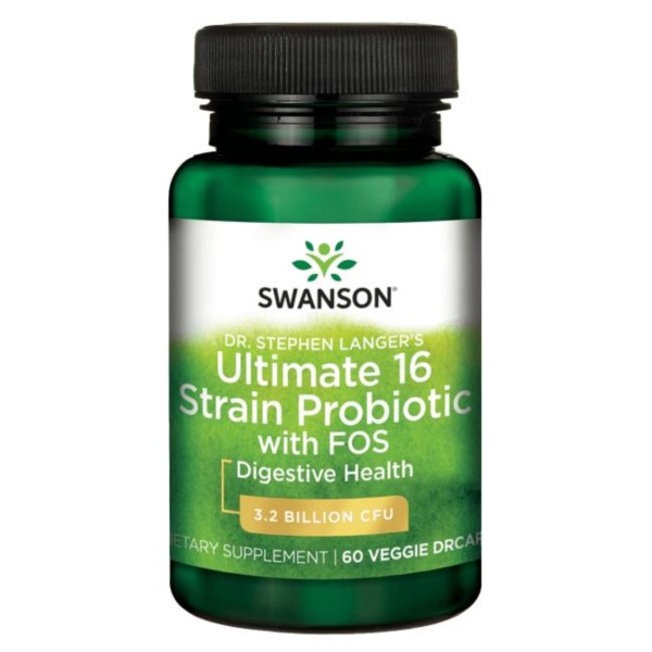 Swanson Ultimate 16 Strain Formula Fos suplement diety, 60 kaps./1 opak.