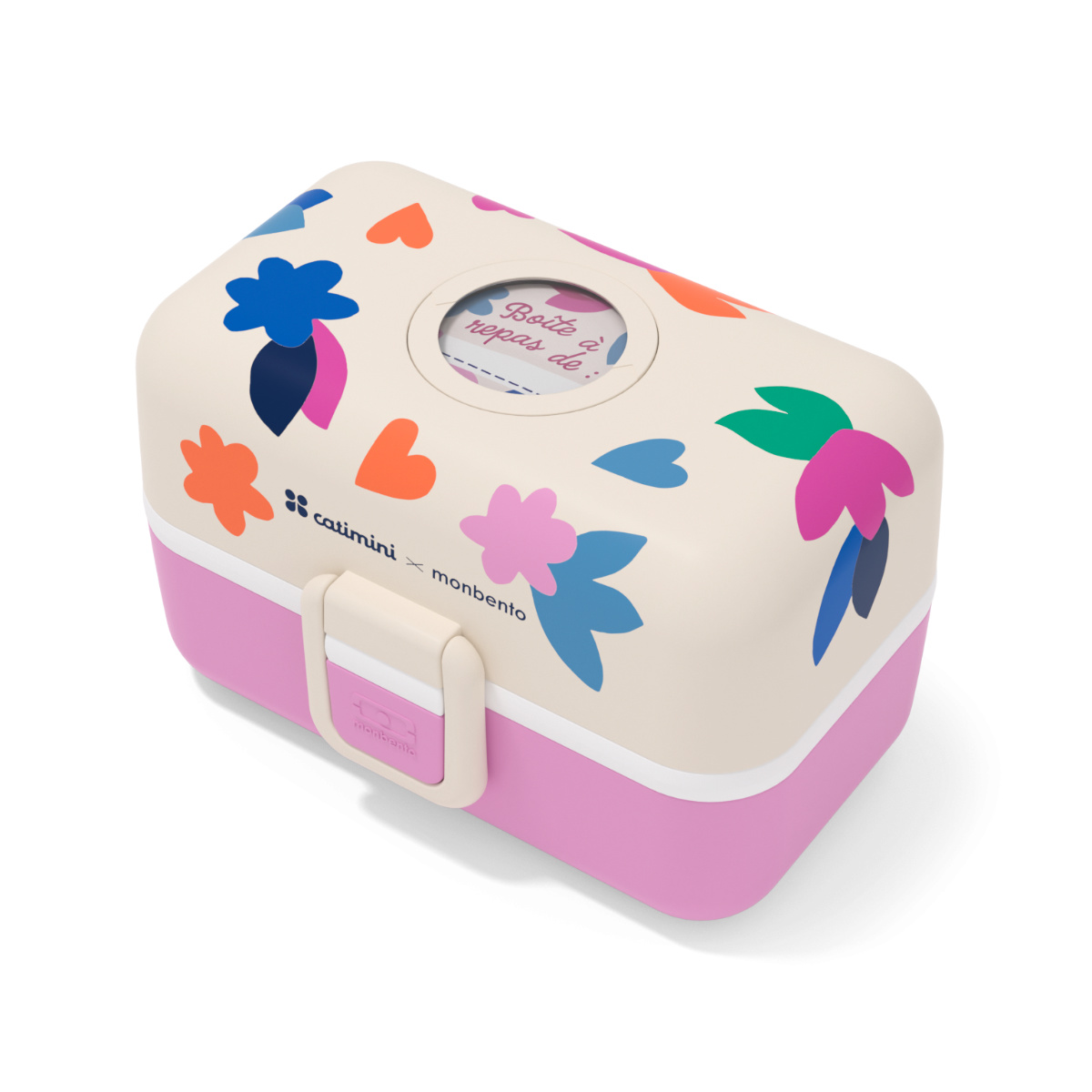 Monbento - Lunchbox dziecięcy Tresor Catimini Cream Paper Cut