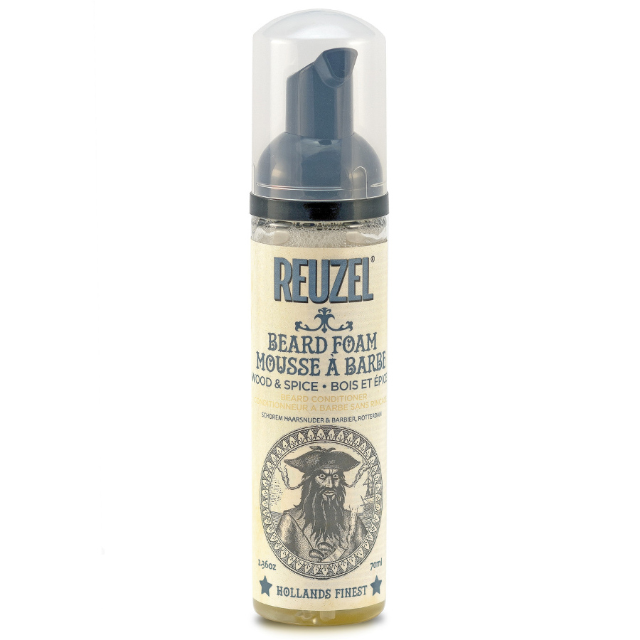 Reuzel Wood &Spice Beard Foam odżywcza pianka do pielęgnacji brody o zapachu drzewno-korzennym, 70 ml