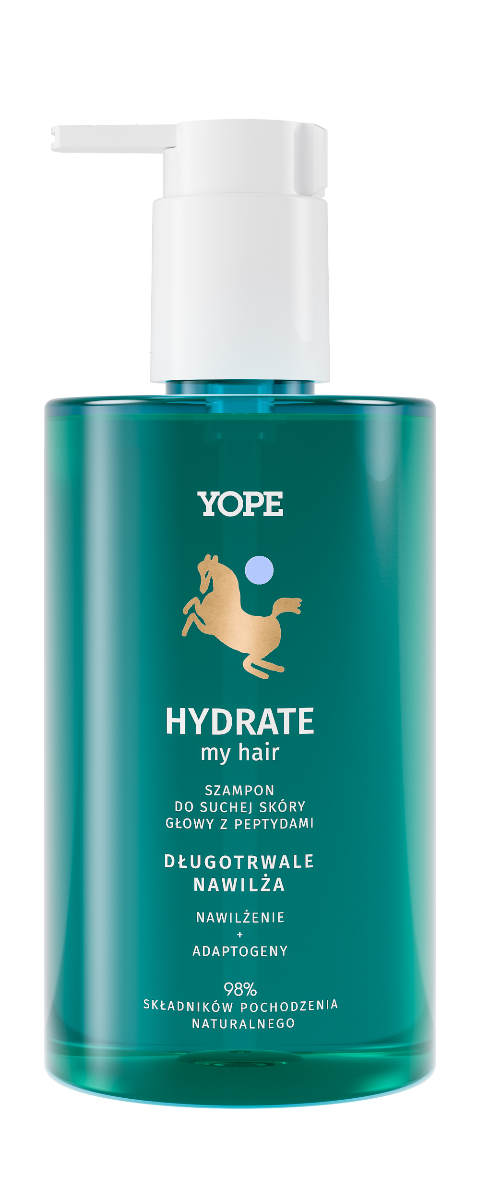 YOPE Hydrate Szampon do suchej skóry głowy, 300ml